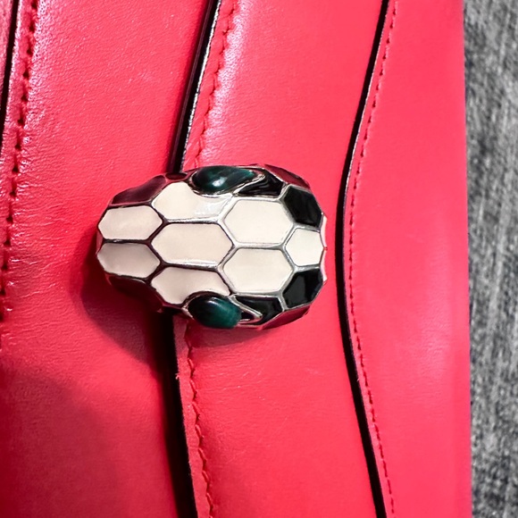 Bvlgari Serpenti Forever red Large Wallet - Picture 2 of 8